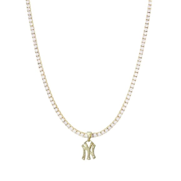 The NY Pendant on a Chain - Picture 2 of 7